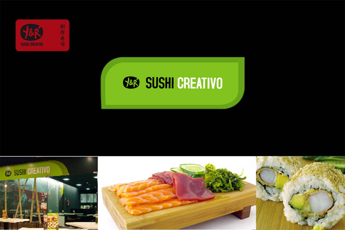 Logo sushi creativo