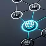 Red de iconos de worldwide