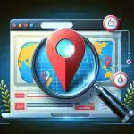 Imagen sobre geolocalización de una página Web